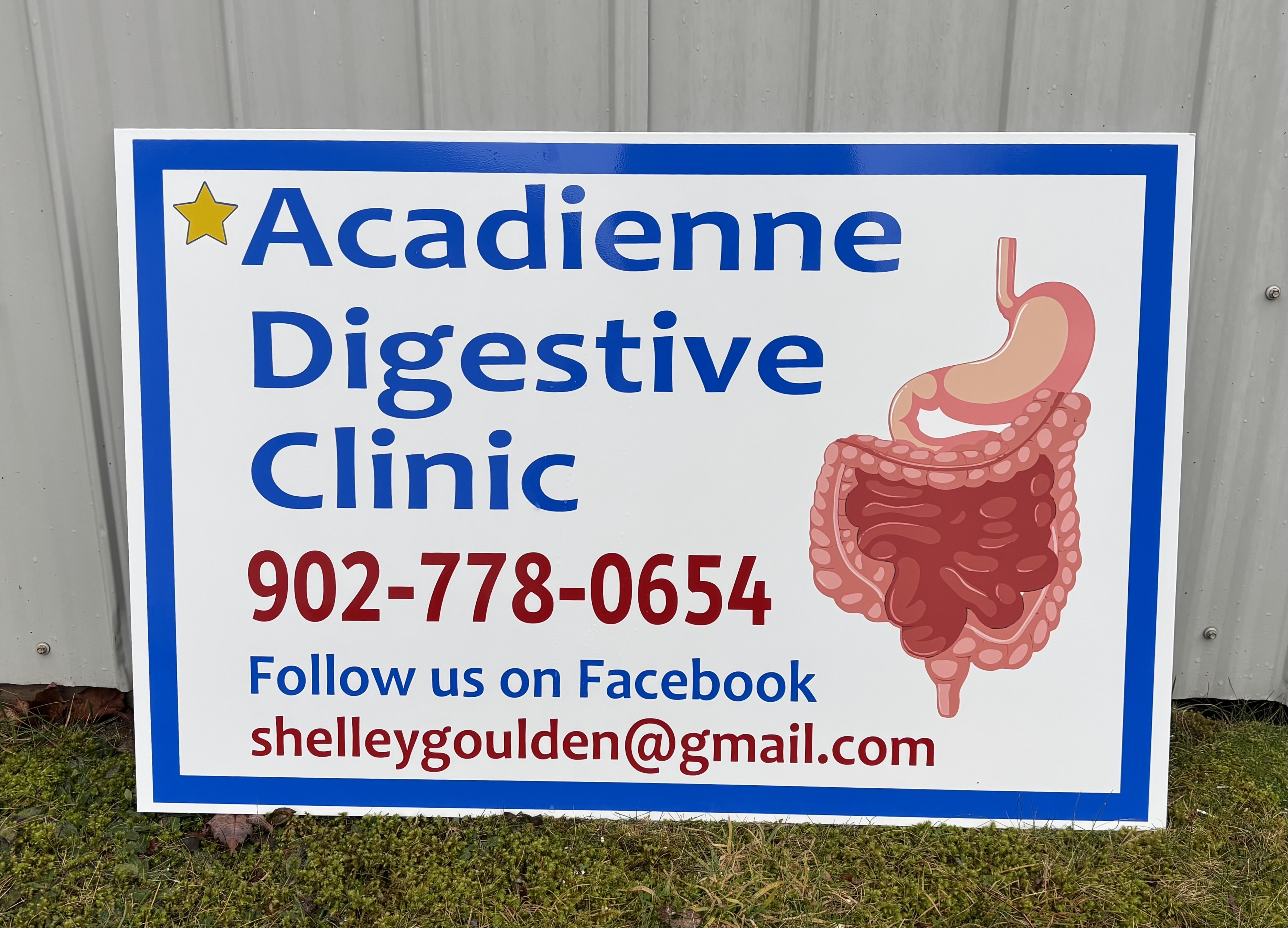 Acadienne Digestive Clinic business sign