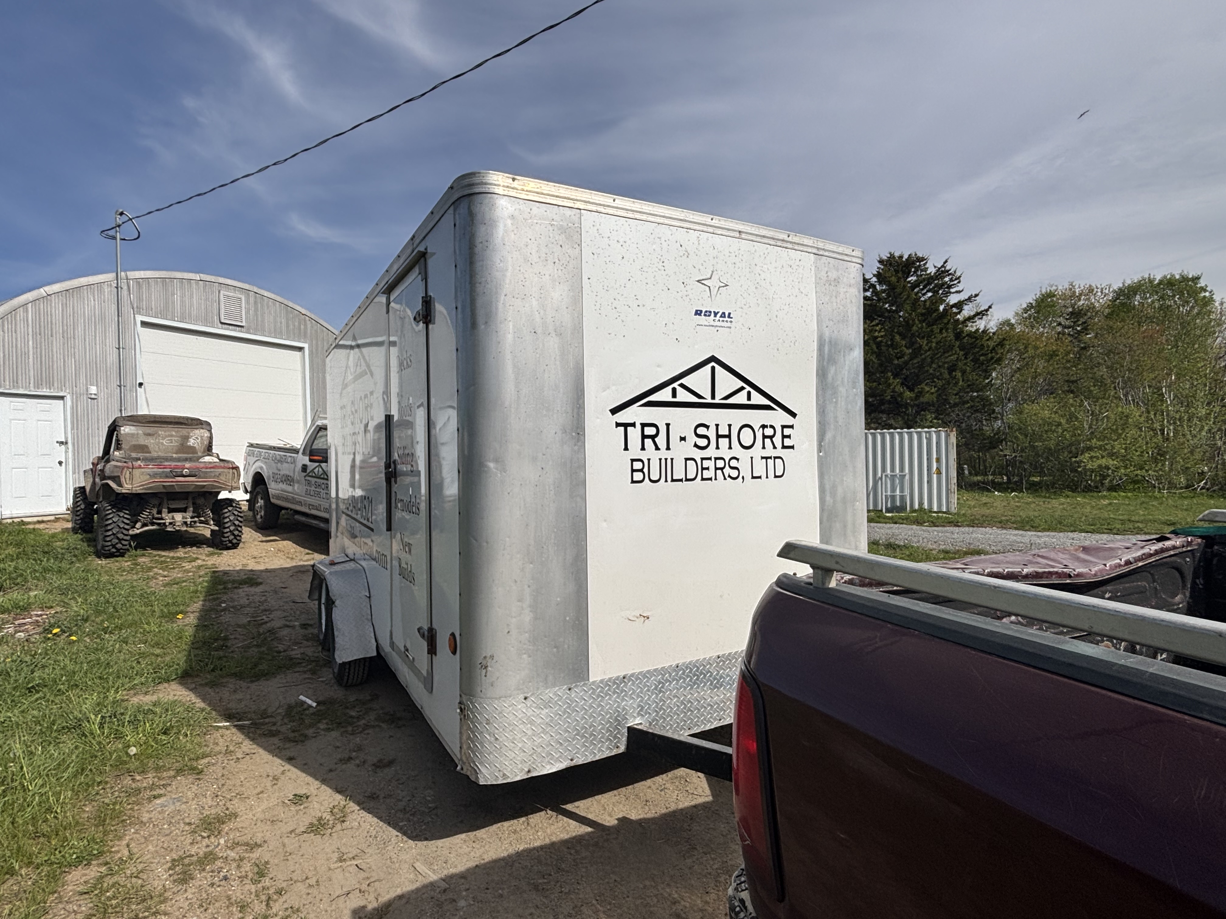 Tri-Shore Builders Ltd trailer — other side